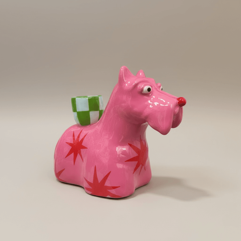 Terrier Candle Holder